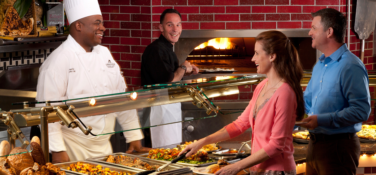 Casino garden buffet