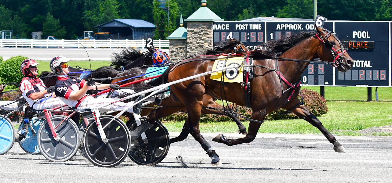 Chapheart Captures Saratoga Feature Trot