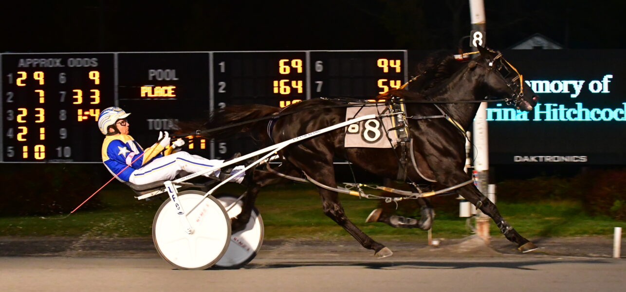 The track’s defending Pacer of the Year made his return to the winner’s circle on Saturday, October 14