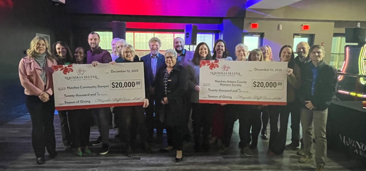 Magnolia Bluffs Casino Hotel Gives Back This Holiday Season