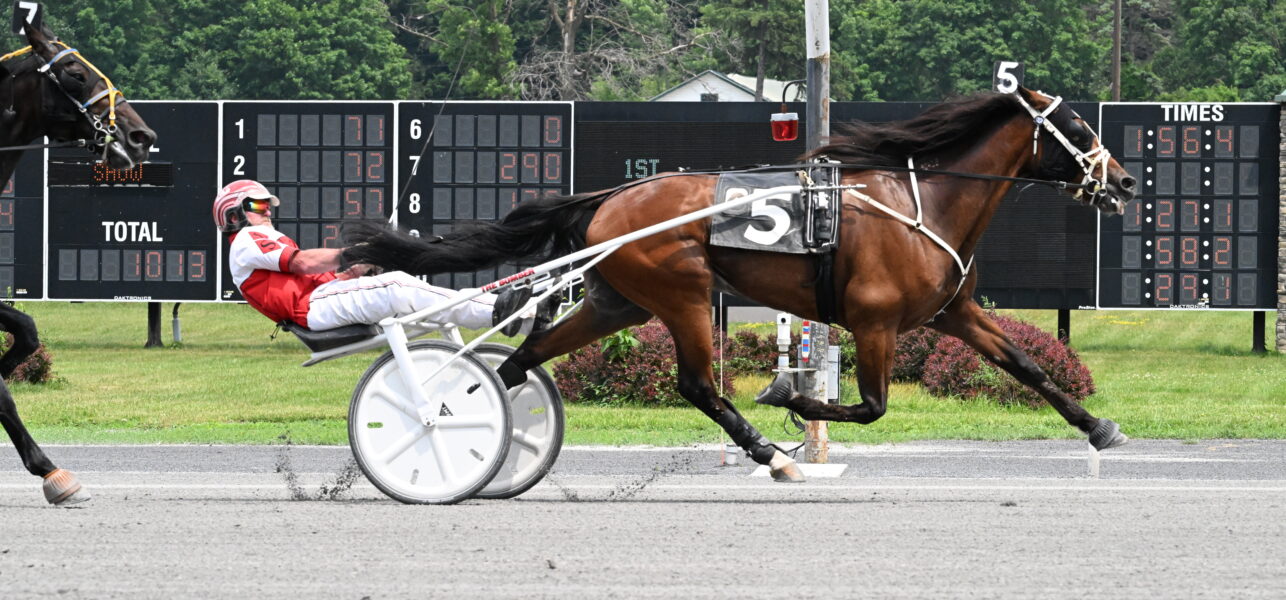 Malibu Kid Wins Open Trot at Saratoga Casino Hotel on Sunday