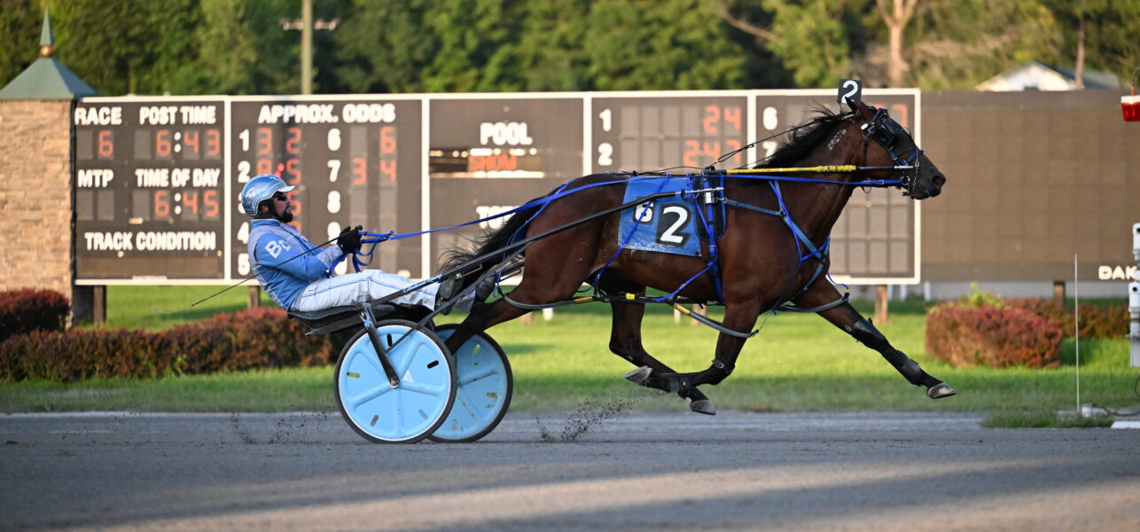 Hestherightstuff Wins the Open Pace On Saturday at Saratoga Casino Hotel