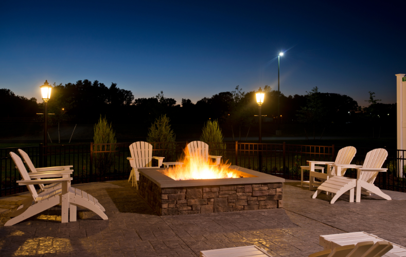 Saratoga Casino Hotel Fire pit