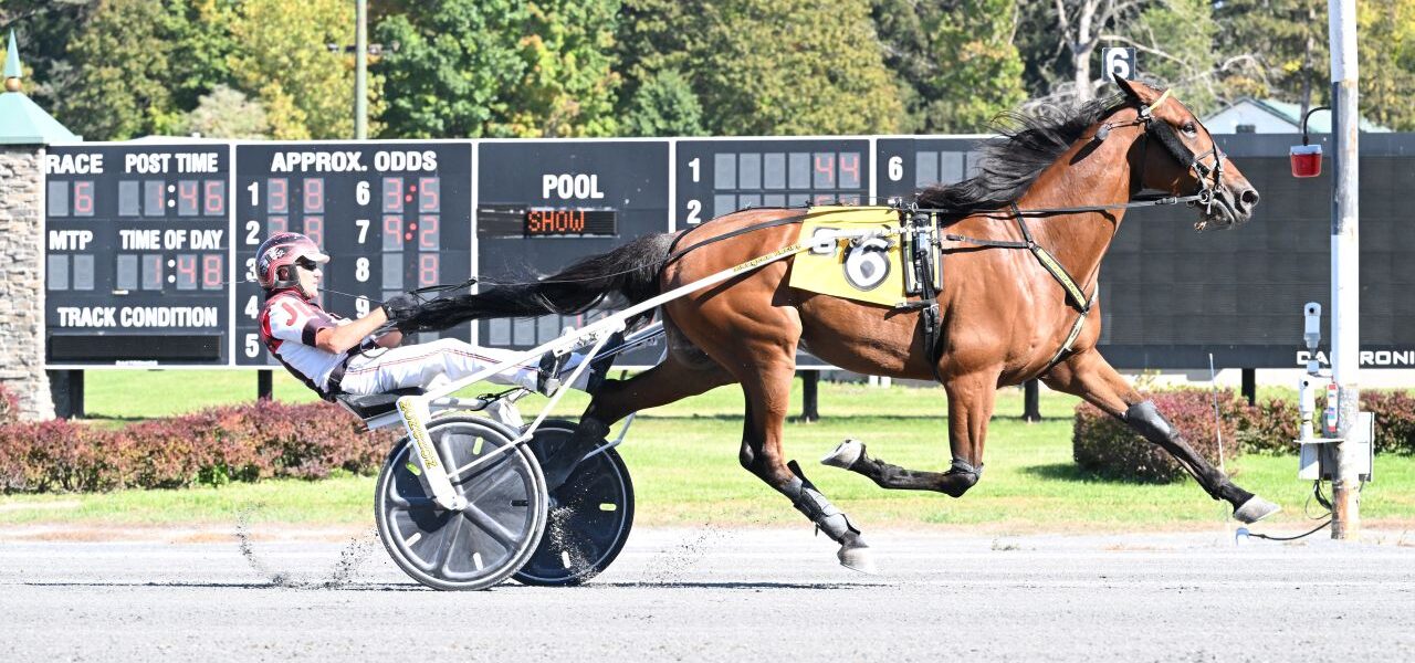 Saratoga Harness Racing Recap Monday 10/6